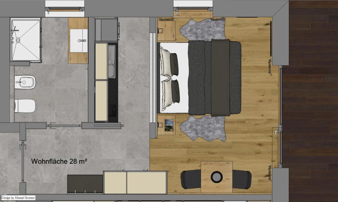 Appartements Pedescin Ortisei Exteriér fotografie